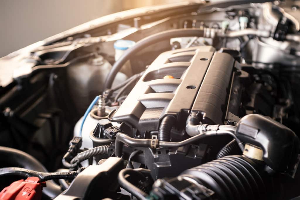 moteur de voiture