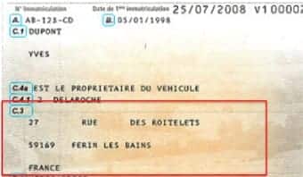 c3 adresse carte grise adresse carte grise