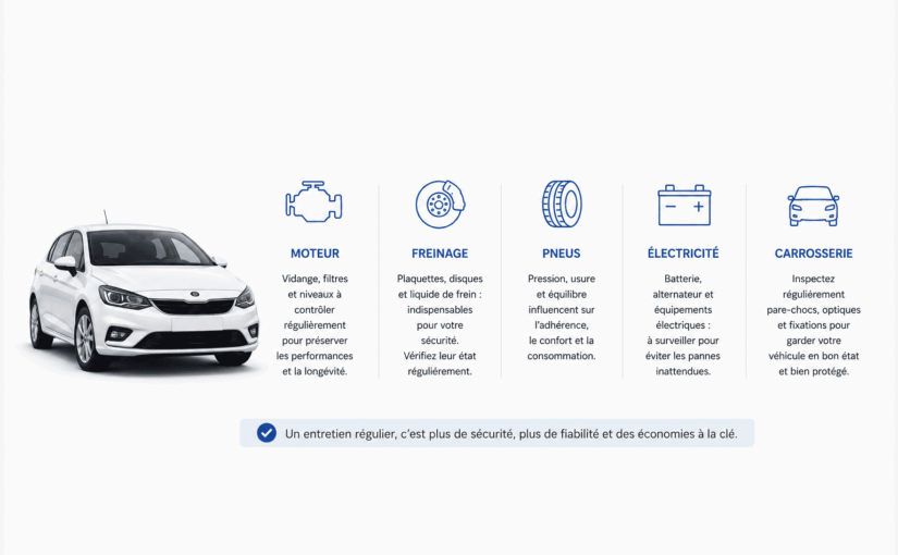 Comprendre les systèmes clés de votre véhicule pour un entretien efficace